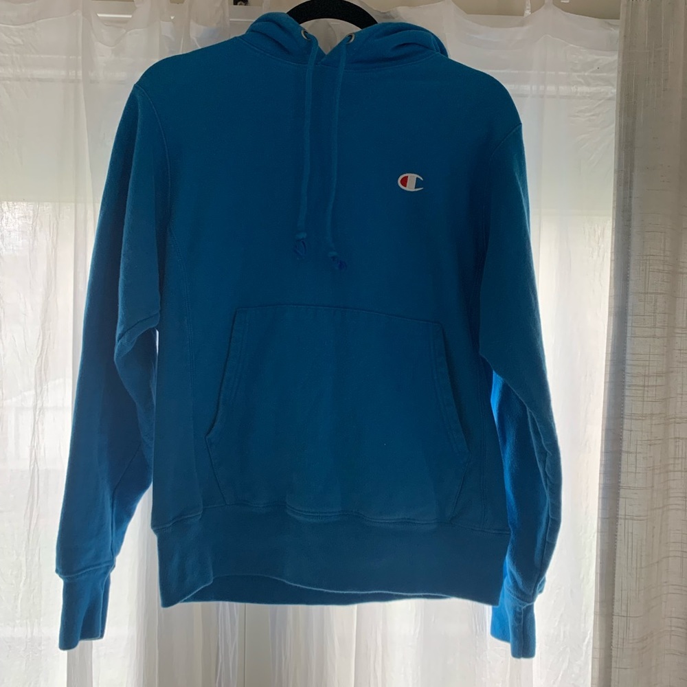 Champion Reverse Weave Blue Sweatshirt